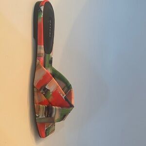 Natori Multicolor Slide Sandals